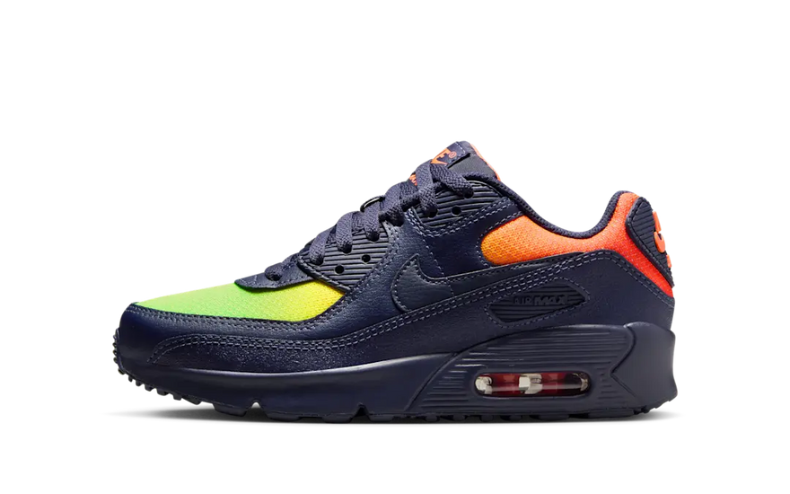 Nike Air Max 90 LTR Lemon Venom Blackened Blue: El toque cítrico que tu streetwear necesita