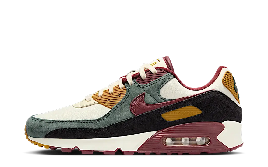 Nike Air Max 90 Premium Coconut Milk Vintage Green: Clásico premium para tu streetwear