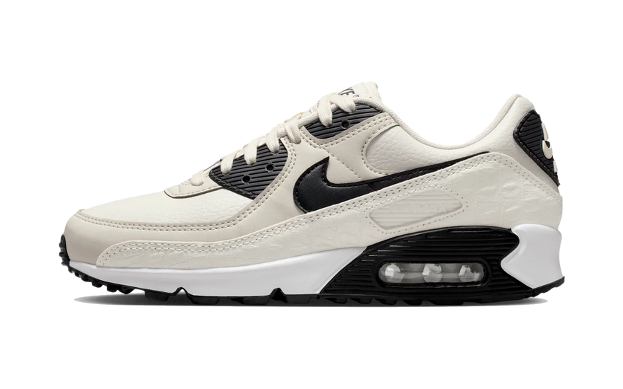 Nike Air Max 90 Sail Croc Print Phantom Black: la textura que convierte un clásico en pieza de lujo