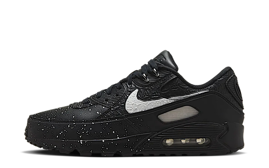 Nike Air Max 90 Slawn Black: Zapatillas negras icónicas con estilo urbano