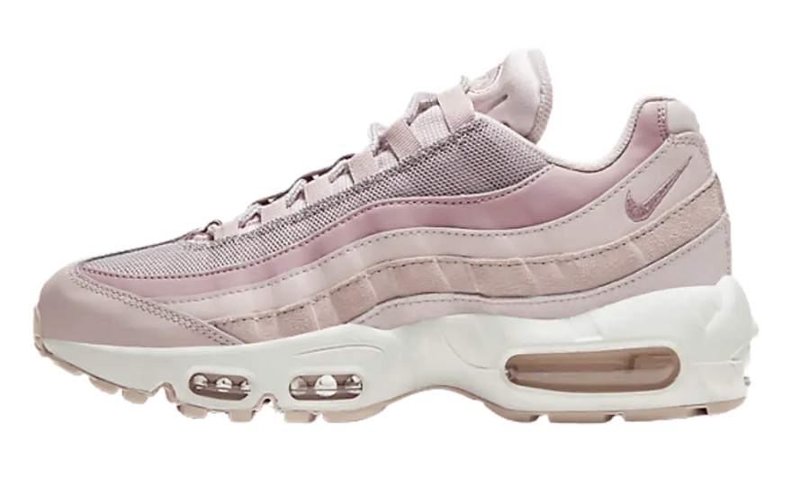 Nike Air Max 95 Barely Rose Plum Chalk — Blommefarvet stil med Air Max komfort