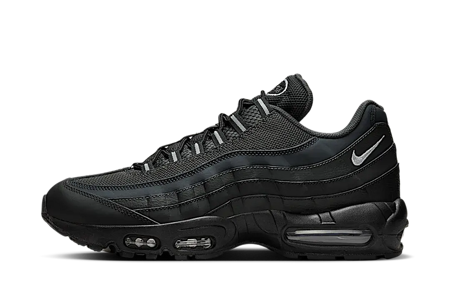 Nike Air Max 95 Black Silver — Byikon med holdning