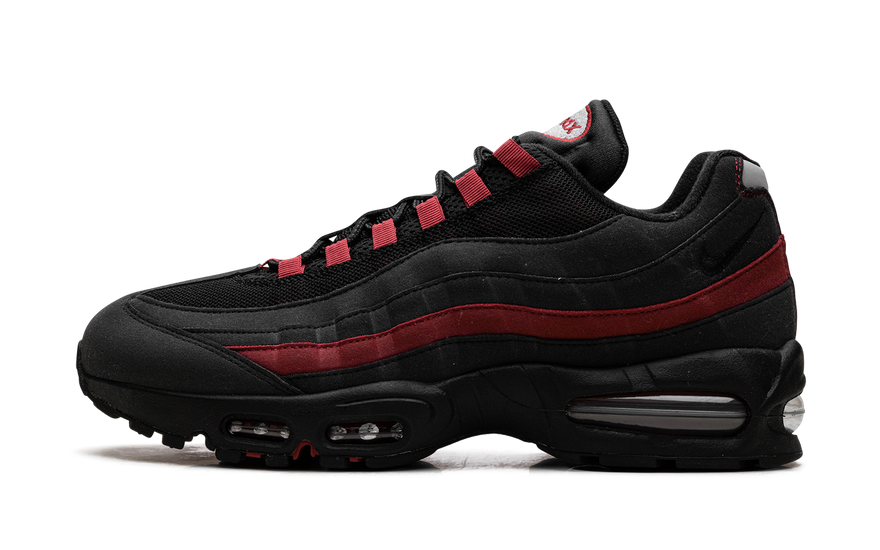 Nike Air Max 95 OG Big Bubble Black Crimson Grey — Presencia retro y comodidad urbana