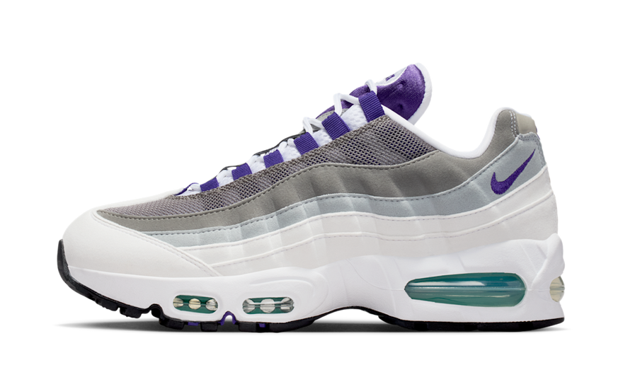 Nike Air Max 95 OG Big Bubble Grape: icono retro con amortiguación Big Bubble