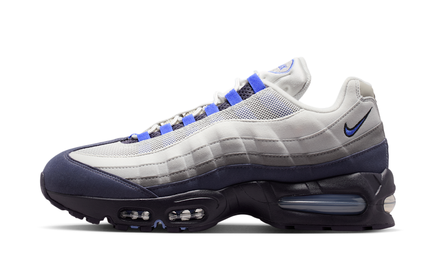 Nike Air Max 95 OG Big Bubble Photon Dust Purple Dynasty — Icono retro con amortiguación XXL