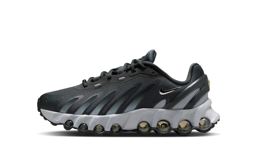 Nike Air Max Dn8 Anthracite Wolf Grey Black — urban stil og synlig støddæmpning