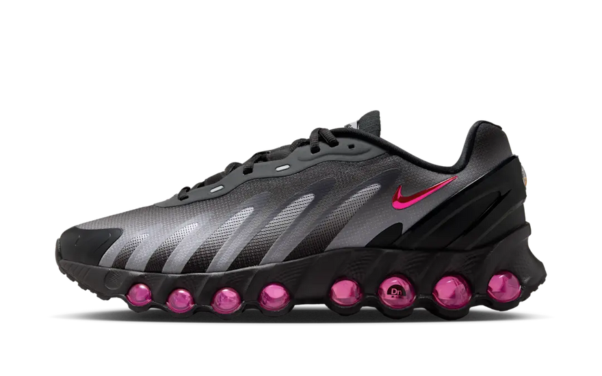 Nike Air Max Dn8 Dark Smoke Grey Pink Blast — Stile retrò e comodità cittadina