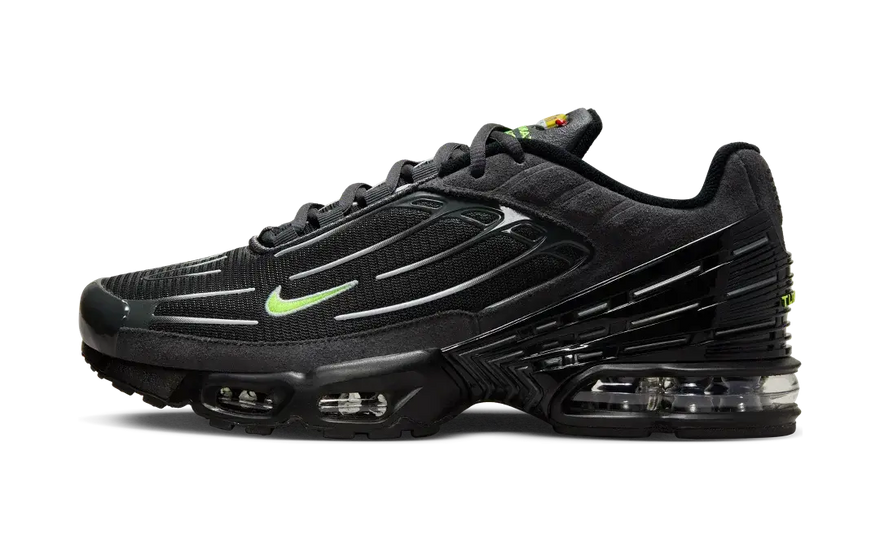 Nike Air Max Plus 3 Anthracite Volt: Urban style and renewed cushioning