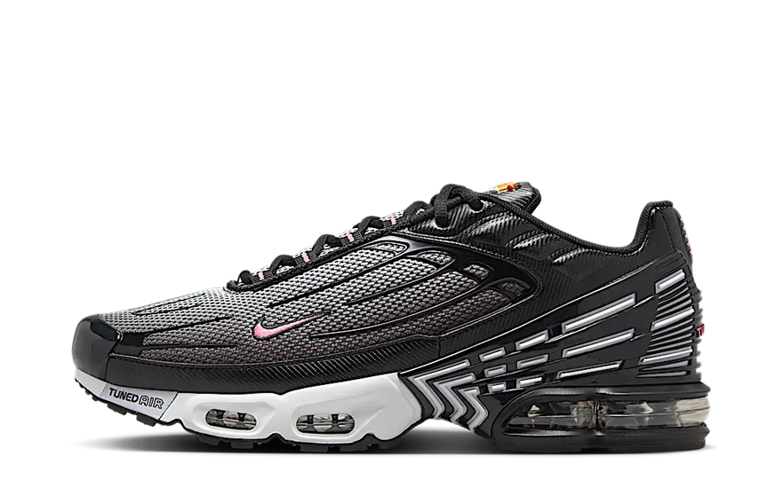 Nike Air Max Plus 3 Black White Chamois: estilo urbano y confort renovado