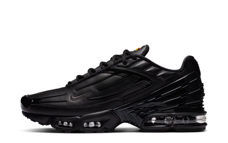 Nike Air Max Plus 3 Leather Black: der schwarze Sneaker, der die Straße neu definiert