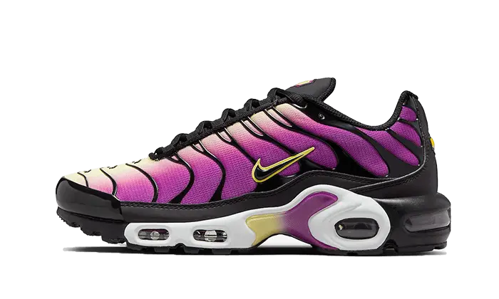 Nike Air Max Plus Fuchsia Pale Yellow: Bold style and superior cushioning