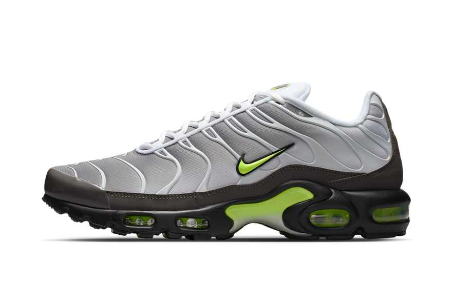 Nike Air Max Plus Neon: Silueta icónica con energía neón para destacar