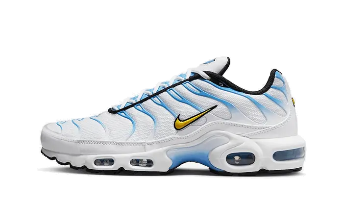 Nike Air Max Plus Oro Universitario Bianco: stile e comodità per la strada