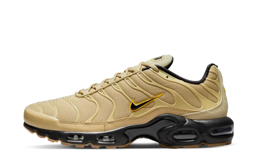 Nike Air Max Plus Wheatgrass: Naturlig stil og Tuned Air-stødabsorbering til byen