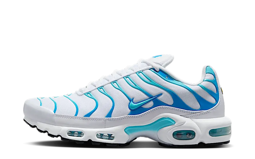 Nike Air Max Plus White Polarised Blue: estilo icónico e amortecimento a cada passo
