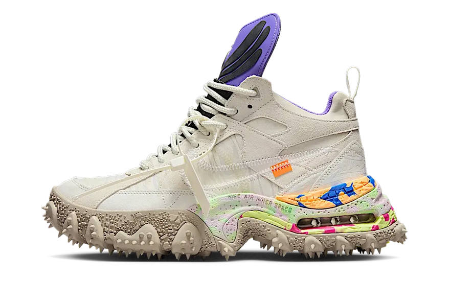 Nike Air Terra Forma Off-White Summit White Psychic Purple — Estilo urbano con rendimiento todo terreno