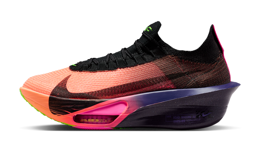 Nike Air Zoom Alphafly Next% 3 Glam Orange Pulse Purple Dynasty: La maratón más rápida y glamurosa