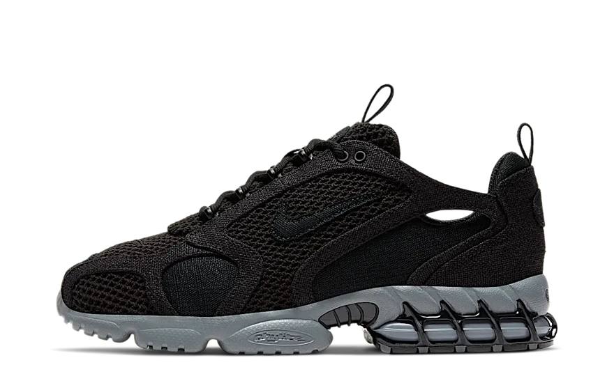 Nike Air Zoom Spiridon Cage 2 Stussy Black — Urban style and Zoom cushioning