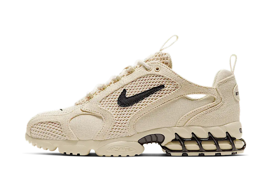 Nike Air Zoom Spiridon Cage 2 Stussy Fossil: the collaboration that redefines street style