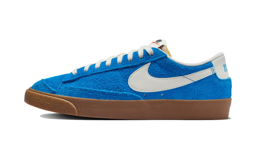 Nike Blazer Low 77 Vintage Photo Blue Gum: la low azul con suela gum que domina 2026