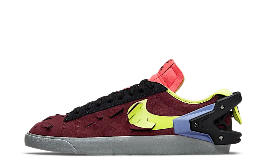 Nike Blazer Low Acronym Nuit Marron : le bordeaux qui transforme ton style