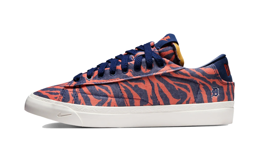 Nike Blazer Low Devin Booker Detroit Tigers Safety Orange Blue Void: la colab que lleva Michigan a tus pies