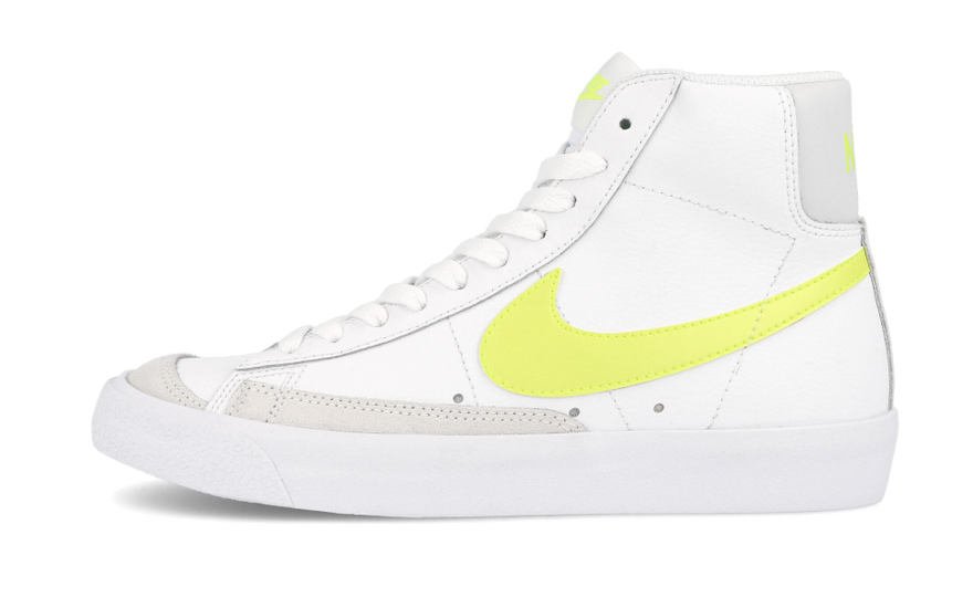 Nike Blazer Mid 77 White Lemon Venom: el clásico del 72 con el amarillo que lo cambia todo