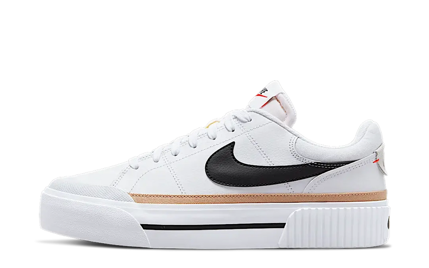 Nike Court Legacy Lift Vit Svart: Höj din klassiska och stadiga stil
