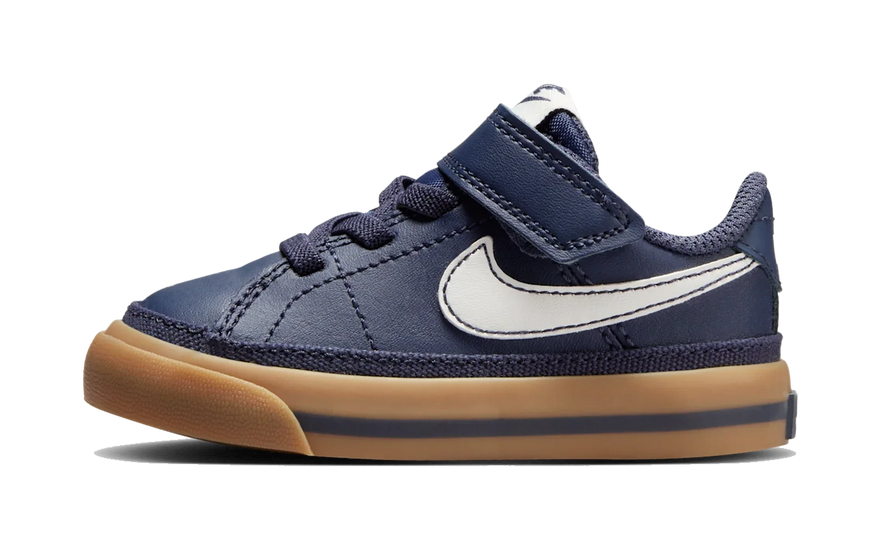 Nike Court Legacy Thunder Blue Gum Light Brown Sail (TD): τα retro τενιστικά sneakers για τα πρώτα τους βήματα
