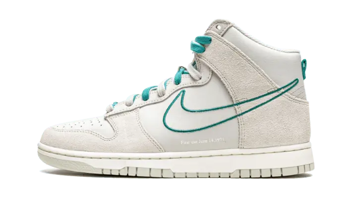 Nike Dunk High First Use Light Bone Green Noise: luksuriøs retro til dit gadebeklædning
