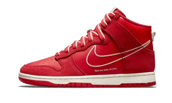 Nike Dunk High First Use University Red: czerwony akcent, którego potrzebuje twój strój