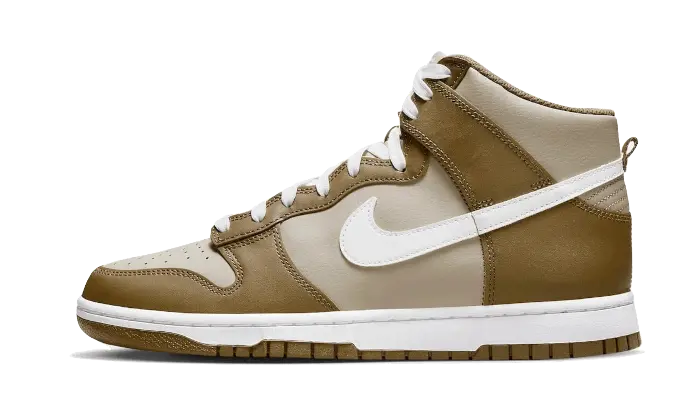 Nike Dunk High Mocha: Kaffeefarbener Stil und städtische Haltung