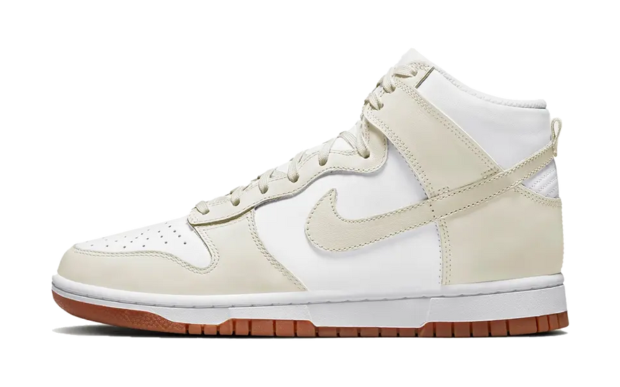 Nike Dunk High Sail Gum: O clássico elevado para o teu estilo urbano