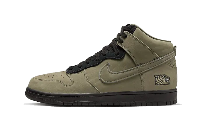 Nike Dunk High Soulgoods Military Green — Estilo militar con soporte alto