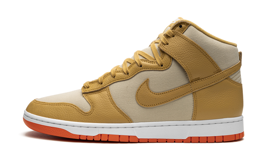 Nike Dunk High Wheat Gold Safety Orange: el high-top que reinventa tu streetstyle