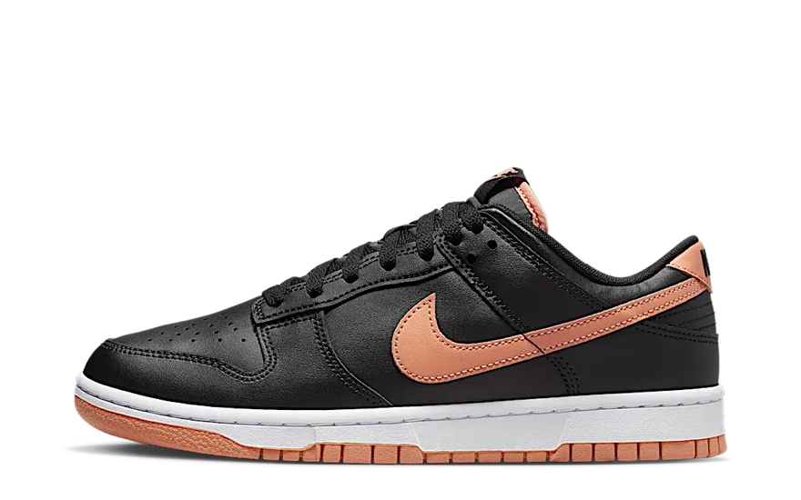 Nike Dunk Low Black Amber Brown: bystil og komfort, der skiller sig ud