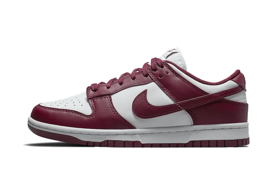 Nike Dunk Low Bordeaux: der weinrote Sportschuh, der jedes Outfit aufwertet