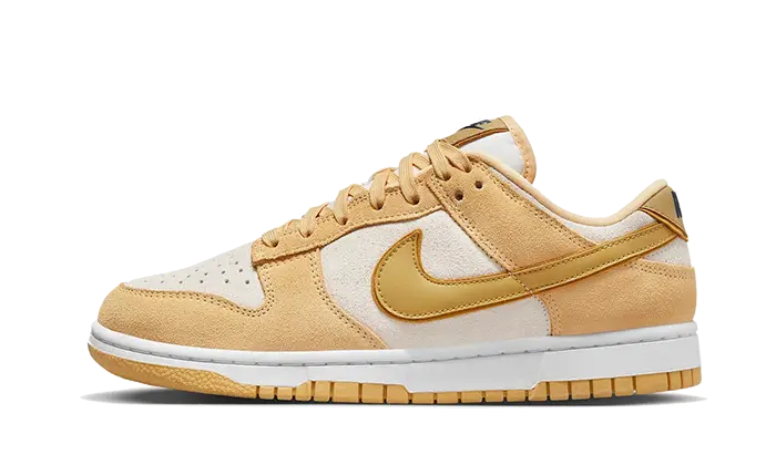 Nike Dunk Low Celestial Gold Suede: la pelle scamosciata dorata che eleverà il tuo aspetto