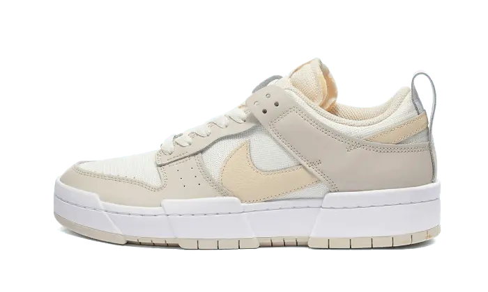 Nike Dunk Low Disrupt Sail Desert Sand — Minimalismo urbano y confort