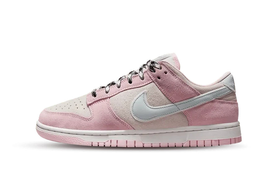 Nike Dunk Low LX Pink Foam - Pastel pink sneakers for everyday style