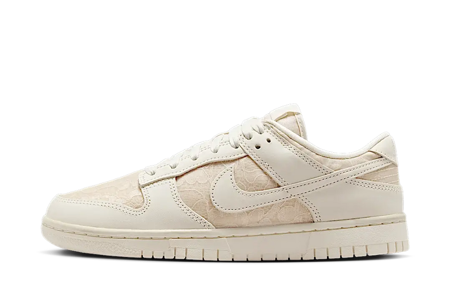 Nike Dunk Low Lace Soft Pearl: Minimalistisk elegance til din samling