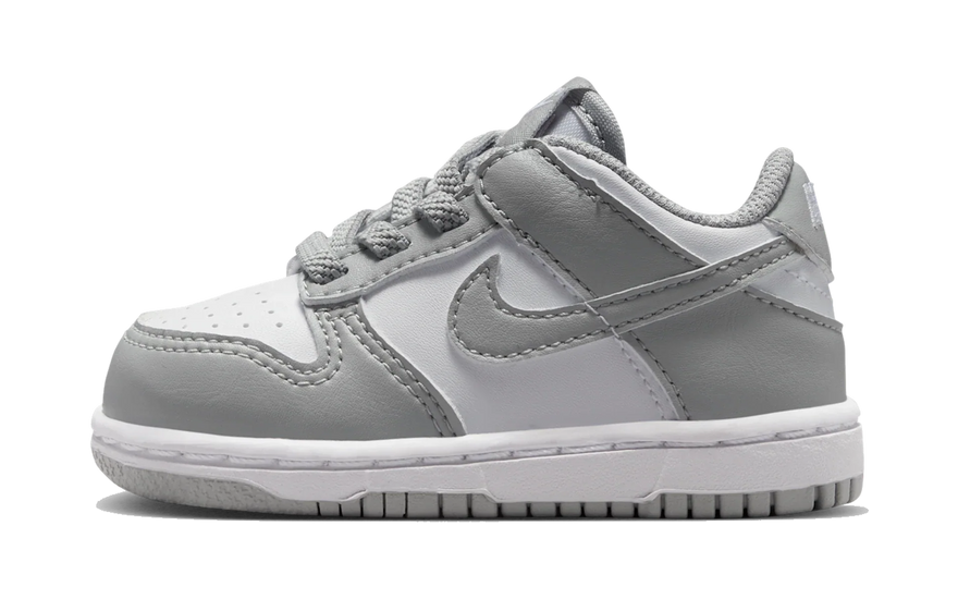 Nike Dunk Low Light Smoke Grey White (TD): el gris humo del Dunk, en versión mini