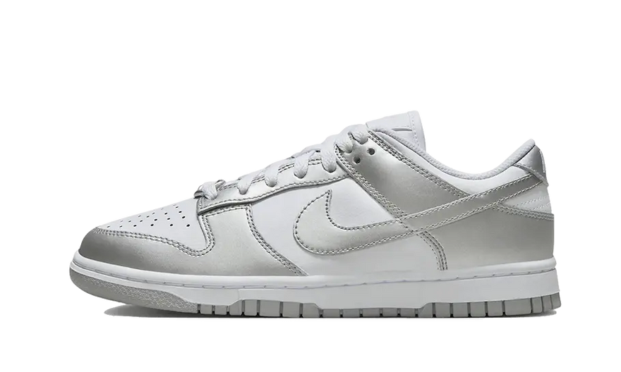 Nike Dunk Low Metallic Silver: Zapatillas metalizadas que elevan tu street style