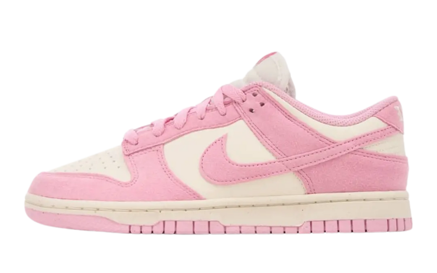 Nike Dunk Low Next Nature Pink Rise Sail: hållbar stil i rosa som du kommer att älska