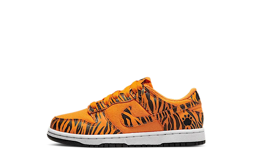 Nike Dunk Low Next Nature Tiger Stripes (PS): O ténis infantil que dita moda