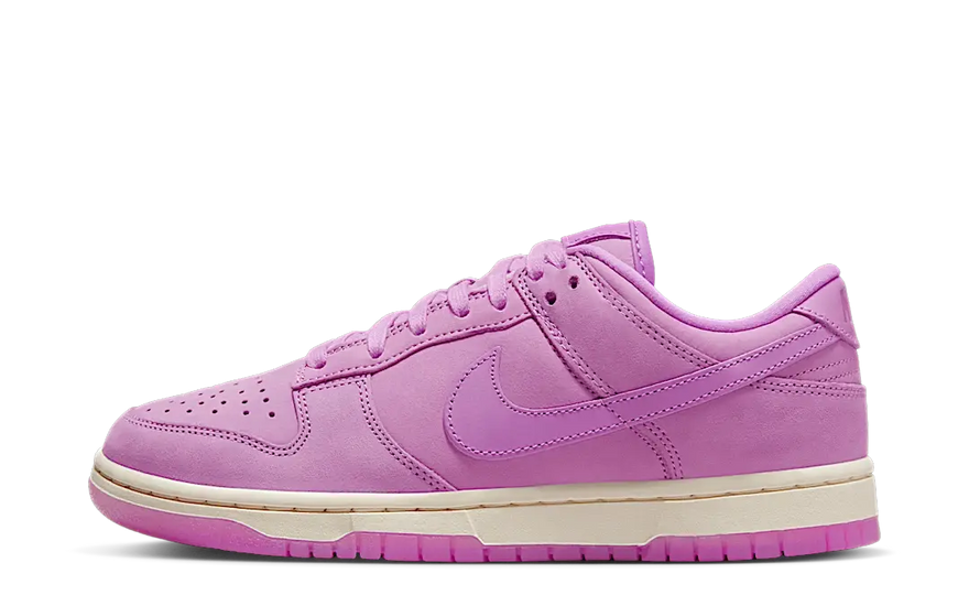 Nike Dunk Low PRM MF Rush Fuchsia: la Dunk fucsia que electrifica tu look urbano