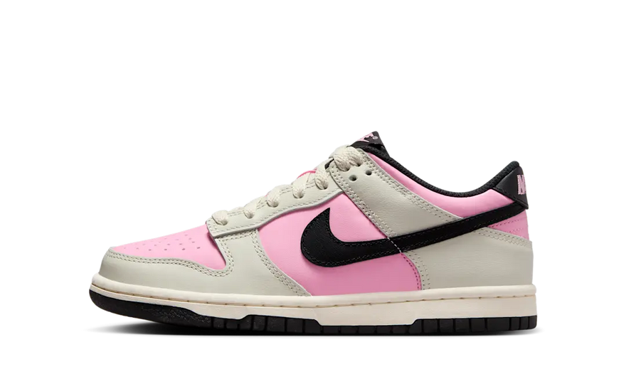 Nike Dunk Low Pink Rise Light Orewood Brown Pale Ivory Black — El rosa que eleva tu look