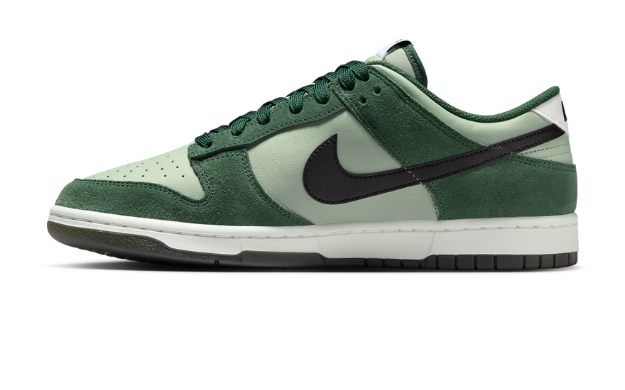 Nike Dunk Low Retro SE Jade Horizon Fir: el bicolor verde que domina 2026