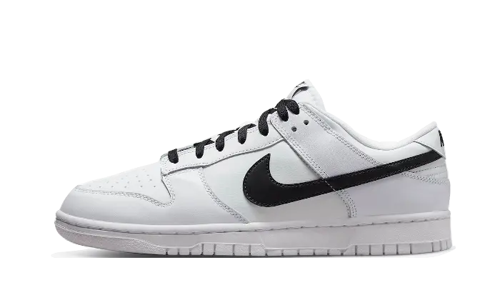 Nike Dunk Low Reverse Panda: esențialul alb și negru