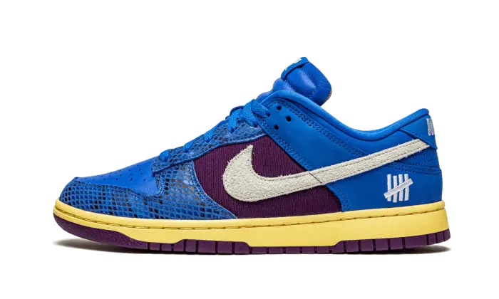Nike Dunk Low Undefeated 5 On It Dunk vs. AF1 — fusión icónica para tu streetwear